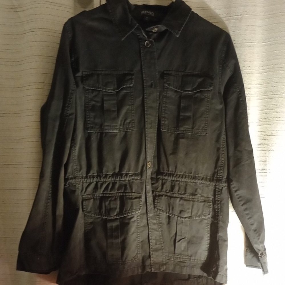 Buffalo Black Button-Up Jacket (M)